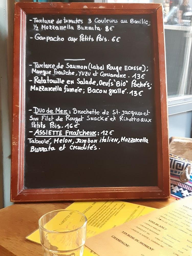 Carotte Bleue - Menu Image 1
